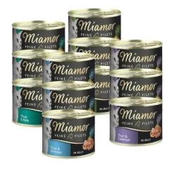 Miamor Feine Filets In Jelly Mixpaket 12x185g