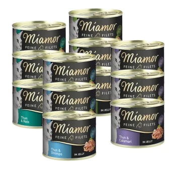 Miamor Feine Filets In Jelly Mixpaket 12x185g