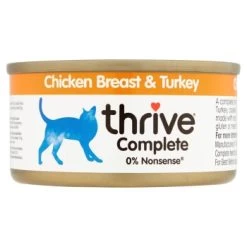 Thrive Cat Complete 12x75g Hühnerbrust & Truthahn