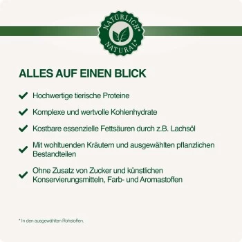 REAL NATURE Adult 16x100g Geflügel Mit Kaninchen Und Leinöl, Paté – Bild 3