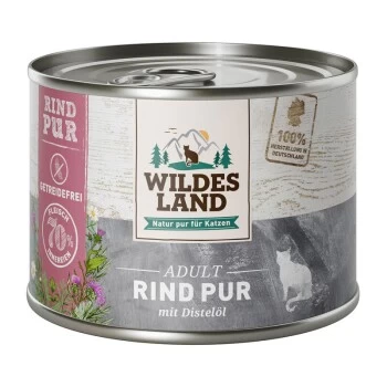 WILDES LAND PUR Adult 6x200g Rind Pur