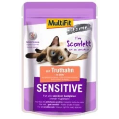 MultiFit It's Me Scarlett Sensitive Mit Truthahn 24x85 G