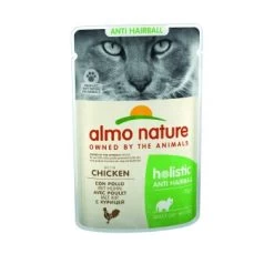 Almo Nature Almo Holistic Anti-Hairball 30x70g Mit Huhn