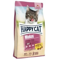 HAPPY CAT Minkas Sterilised Geflügel 10 Kg