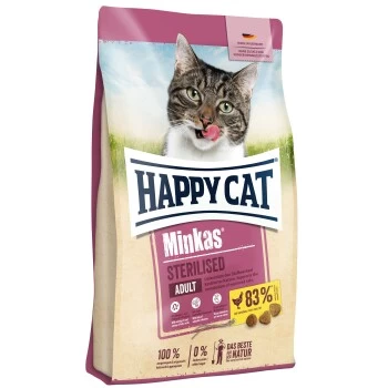 HAPPY CAT Minkas Sterilised Geflügel 10 Kg