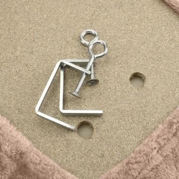 Canadian Cat Company Fensterliege Snuggly Place L Beige – Bild 2