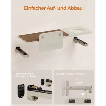 FEANDREA Clickat Katzenbrett Groß, Wandmontage – Bild 3