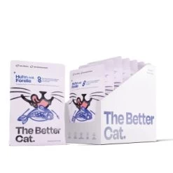 The Better Cat Nassfutter Huhn & Forelle 595 G