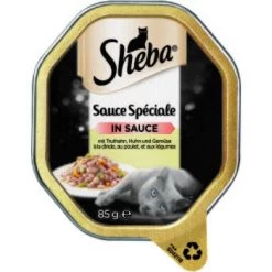 Sheba Sauce Spéciale Mit Truthahn, Huhn Und Gemüse 22 X 85g