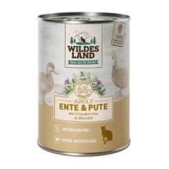 WILDES LAND Adult 6x400g Ente & Pute