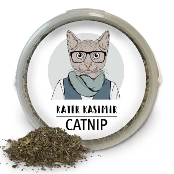 Kater Kasimir Premium Katzenminze, 60g Vorratspack (getrocknet, Geschnitten Und Gesiebt)