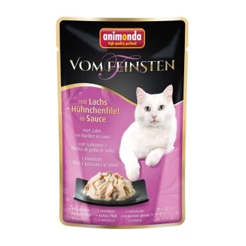Animonda Vom Feinsten 18x50g Mit Lachs & Hühnchenfilet, In Sauce