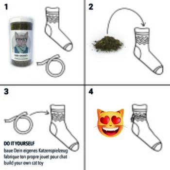 Kater Kasimir Premium Katzenminze, 60g Vorratspack (getrocknet, Geschnitten Und Gesiebt) – Bild 4