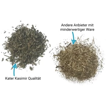 Kater Kasimir Premium Katzenminze, 60g Vorratspack (getrocknet, Geschnitten Und Gesiebt) – Bild 3