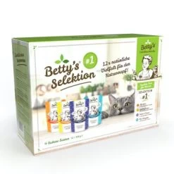 Betty's Landhausküche Selektion Nr.1 Frischebeutel 12 X 100g Für Katze