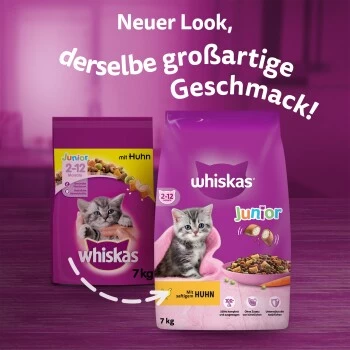 Whiskas Junior Huhn 7 Kg – Bild 4