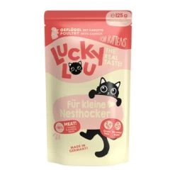 Lucky Lou Kitten Geflügel 16x125g