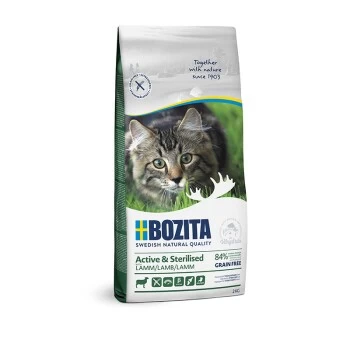 BOZITA Active & Sterilised Lamm 2 Kg